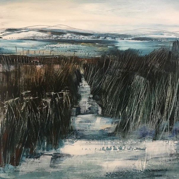 'Solway Wetlands' by artist Anne Butler